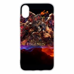 Чехол для iPhone X/Xs League of Legends - PrintSalon