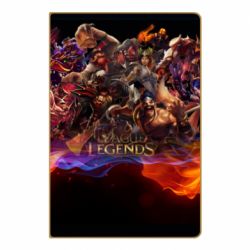Блокнот з принтом League of Legends