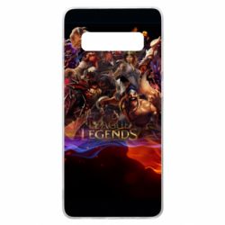 Чехол для Samsung S10+ League of Legends - PrintSalon