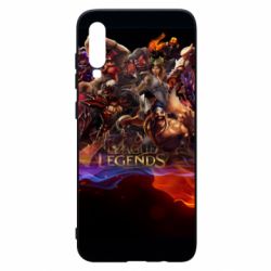 Чехол для Samsung A70 League of Legends - PrintSalon