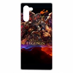 Чехол для Samsung Note 10 League of Legends - PrintSalon