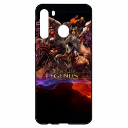 Чехол для Samsung A21 League of Legends - PrintSalon