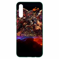 Чехол для Samsung A50 League of Legends - PrintSalon