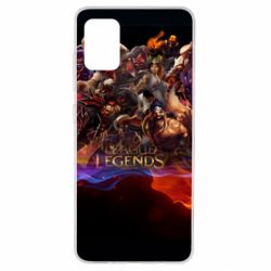 Чехол для Samsung A51 League of Legends - PrintSalon