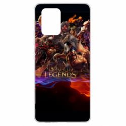 Чехол для Samsung S10 Lite League of Legends - PrintSalon