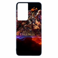 Чехол для Samsung S21 League of Legends