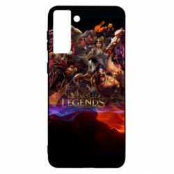 Чехол для Samsung S21+ League of Legends - PrintSalon