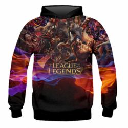 Мужское 3D худи League of Legends - PrintSalon