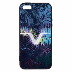 Чохол для iphone 5/5S/SE Leaves art - PrintSalon