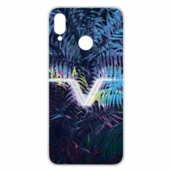 Чохол для Huawei P Smart Plus 2018 Leaves art - PrintSalon