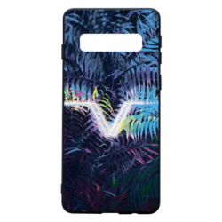 Чохол для Samsung S10 Leaves art - PrintSalon