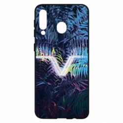 Чохол для Samsung M30 Leaves art - PrintSalon