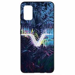 Чохол для Samsung A41 Leaves art - PrintSalon