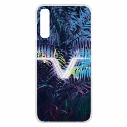 Чохол для Samsung A50 Leaves art - PrintSalon