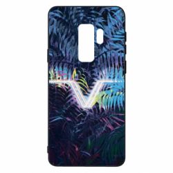 Чохол для Samsung S9+ Leaves art - PrintSalon
