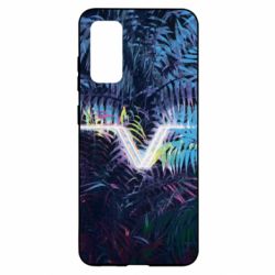 Чохол для Samsung S20 Leaves art - PrintSalon