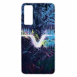 Чохол для Huawei P Smart 2021 Leaves art - PrintSalon