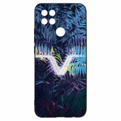 Чохол для Oppo A15s / A15 Leaves art - PrintSalon