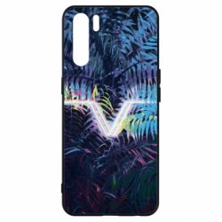 Чохол для Oppo A91 / Reno3Leaves art - PrintSalon