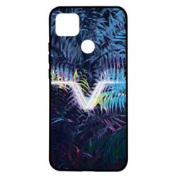 Чехол для Xiaomi Redmi 9c Leaves art