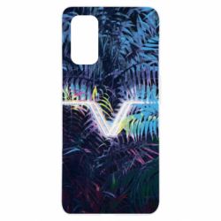 Чохол для Realme 7 Pro Leaves art - PrintSalon