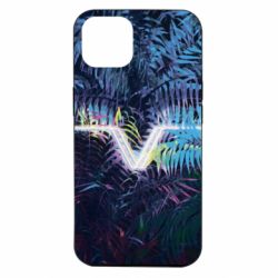 Чехол для iPhone 14 Leaves art