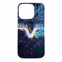 Чохол для iPhone 14 Pro Leaves art - PrintSalon