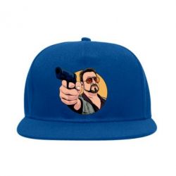 Снепбек Лебовски с пушкой - PrintSalon