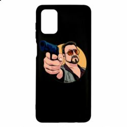 Чехол для Samsung M51 Лебовски с пушкой - PrintSalon