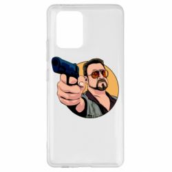 Чехол для Samsung S10 Lite Лебовски с пушкой - PrintSalon