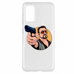 Чехол для Samsung S20 Лебовски с пушкой - PrintSalon