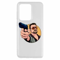 Чехол для Samsung S20 Ultra Лебовски с пушкой - PrintSalon