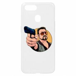 Чехол для Oppo A5s/A12 Лебовски с пушкой - PrintSalon