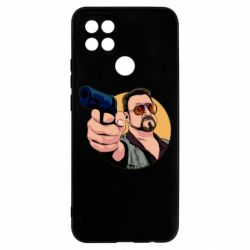 Чехол для Oppo A15s/A15 Лебовски с пушкой - PrintSalon