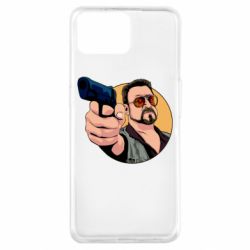 Чехол для Oppo A73 Лебовски с пушкой - PrintSalon