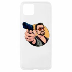 Чехол для Oppo A92s Лебовски с пушкой - PrintSalon