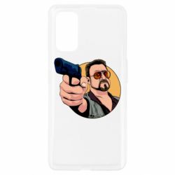 Чехол для Realme 7 Pro Лебовски с пушкой - PrintSalon