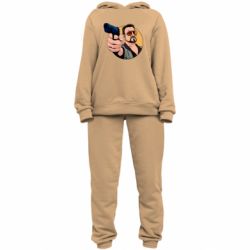 Женский костюм Лебовски с пушкой - PrintSalon