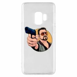 Чехол для Samsung S9 Лебовски с пушкой - PrintSalon