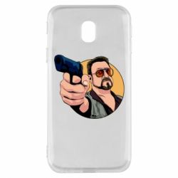 Чехол для Samsung J3 2017 Лебовски с пушкой - PrintSalon