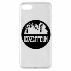 Чехол для iPhone SE 2022 Led Zeppelin in a circle - PrintSalon