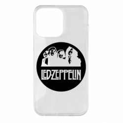 Чехол для iPhone 14 Pro Max Led Zeppelin in a circle - PrintSalon