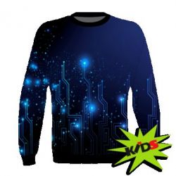 Детский 3D свитшот LEDs - PrintSalon