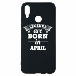 Чехол для Huawei P Smart Plus 2018 Legends are born in April - PrintSalon