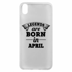Чехол для Xiaomi Redmi 7A Legends are born in April - PrintSalon