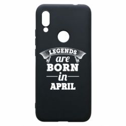 Чехол для Xiaomi Redmi 7 Legends are born in April - PrintSalon