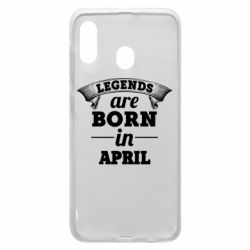 Чехол для Samsung A30 Legends are born in April - PrintSalon