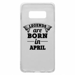 Чехол для Samsung S10e Legends are born in April - PrintSalon