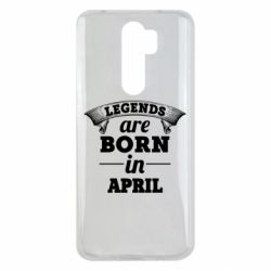 Чехол для Xiaomi Redmi Note 8 Pro Legends are born in April - PrintSalon