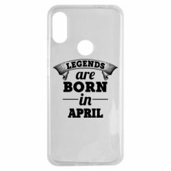 Чехол для Xiaomi Redmi Note 7 Legends are born in April - PrintSalon
